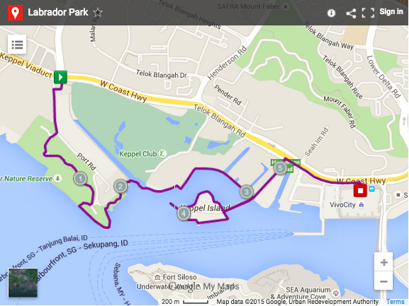 Labrador Park map