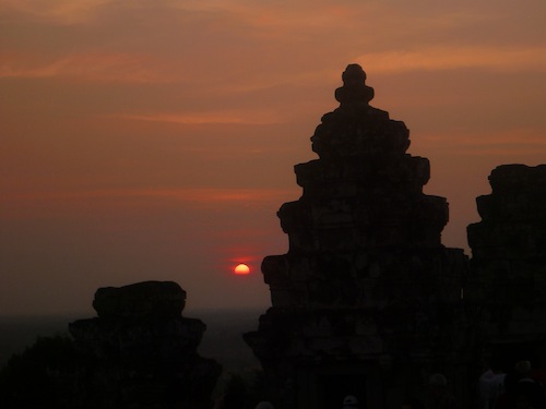 Sunset at Phnom Bakheng