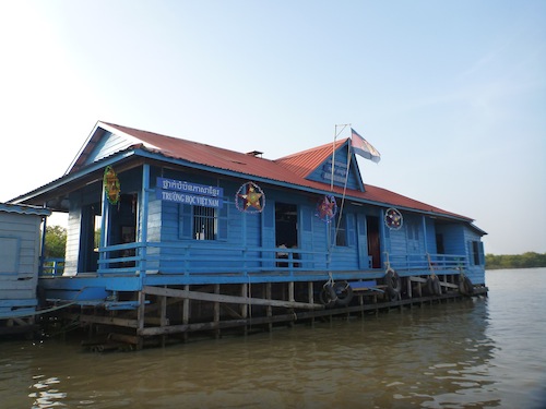 Floating Vietnamese school