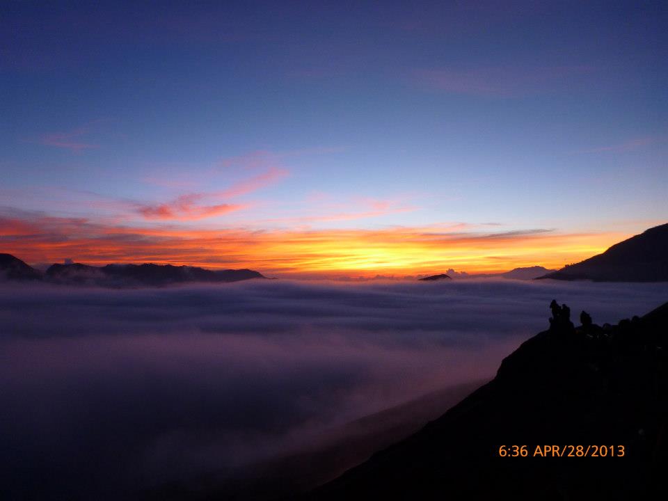 Sunrise at Mt Bromo