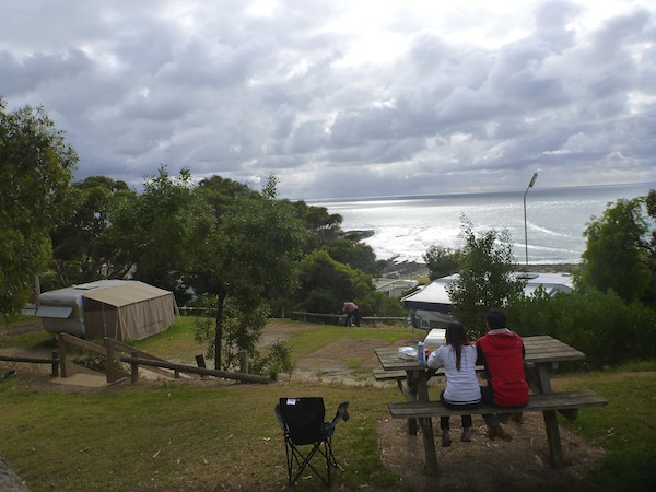 Breakfast with a view