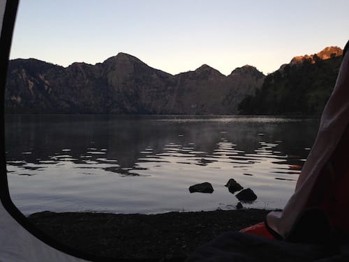 Rinjani-lake-camp