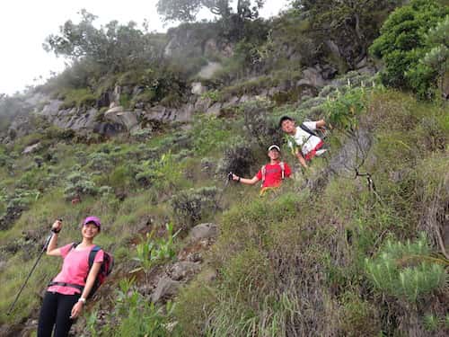 rinjani-hiking-down