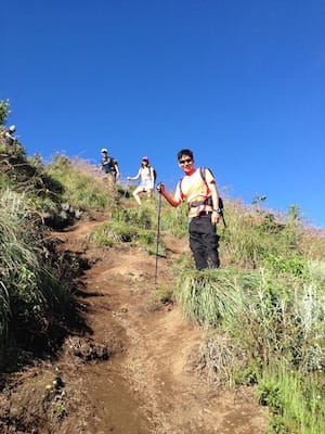 rinjani-senaru-route