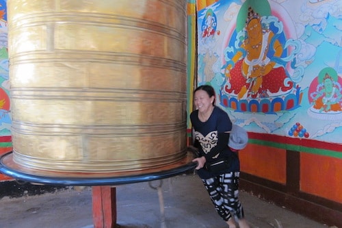 Tibetan-prayer-wheel