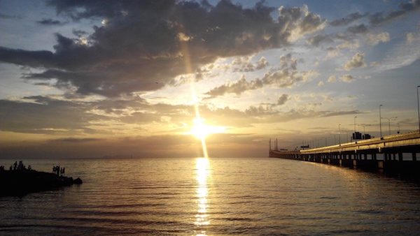 Sunrise at Penang 2nd Bridge