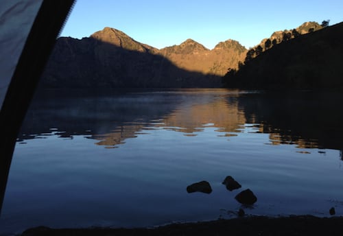 Rinjani lake tent