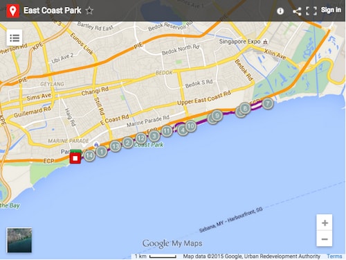 ECP map