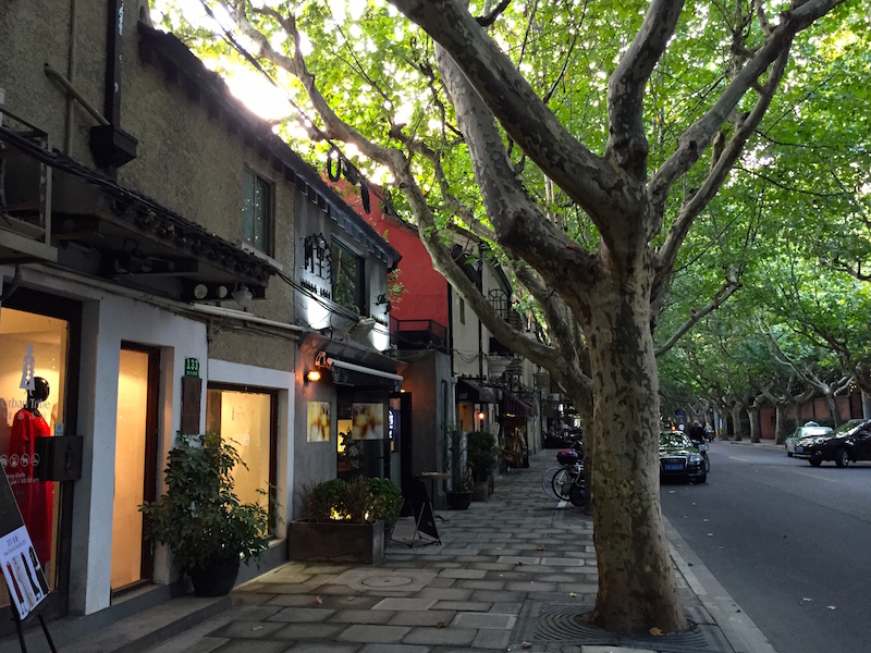 Walking through the artsy streets of Former French Concession