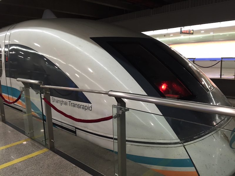 Shanghai Maglev Train (also known as Shanghai Transrapid)