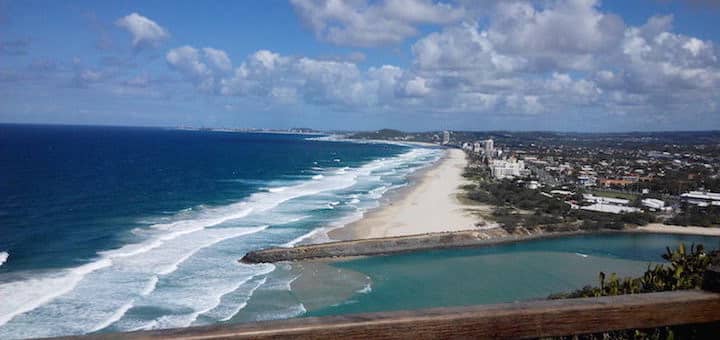 Gold Coast Burleigh Heads Blue Sea