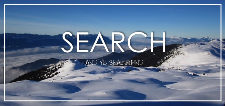 search-and-you-shall-find